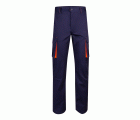 103008S.PANTALÓN STRETCH BICOLOR AZUL MARINO/NARANJA FLÚOR 34