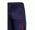 103008S.PANTALÓN STRETCH BICOLOR AZUL MARINO/NARANJA FLÚOR 34