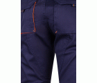 103008S.PANTALÓN STRETCH BICOLOR AZUL MARINO/NARANJA FLÚOR 34