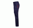 103008S.PANTALÓN STRETCH BICOLOR AZUL MARINO/NARANJA FLÚOR 34