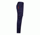 103008S.PANTALÓN STRETCH BICOLOR AZUL MARINO/NARANJA FLÚOR 34
