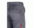103008S.PANTALÓN STRETCH BICOLOR GRIS/NARANJA FLÚOR 34