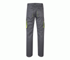 103008S.PANTALÓN STRETCH BICOLOR GRIS/AMARILLO FLÚOR 34