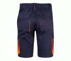 103010S.BERMUDA STRETCH BICOLOR AZUL MARINO/NARANJA FLÚOR 34