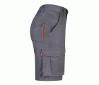 103010S.BERMUDA STRETCH BICOLOR GRIS/NARANJA FLÚOR 34