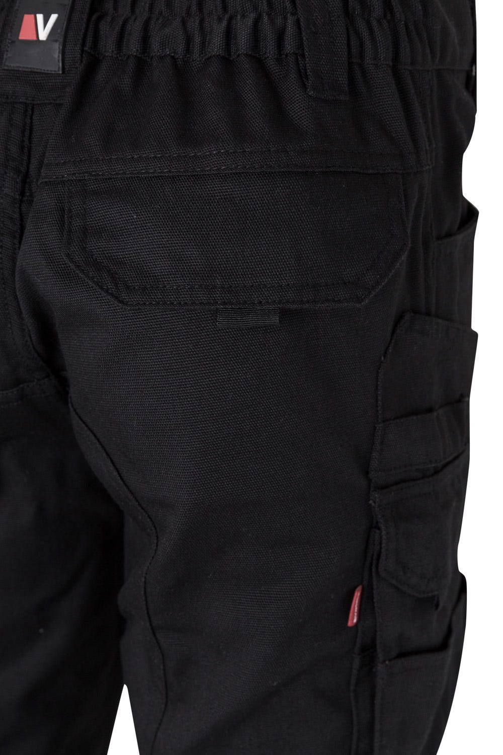 103011.PANTALÓN CANVAS NEGRO 2XL