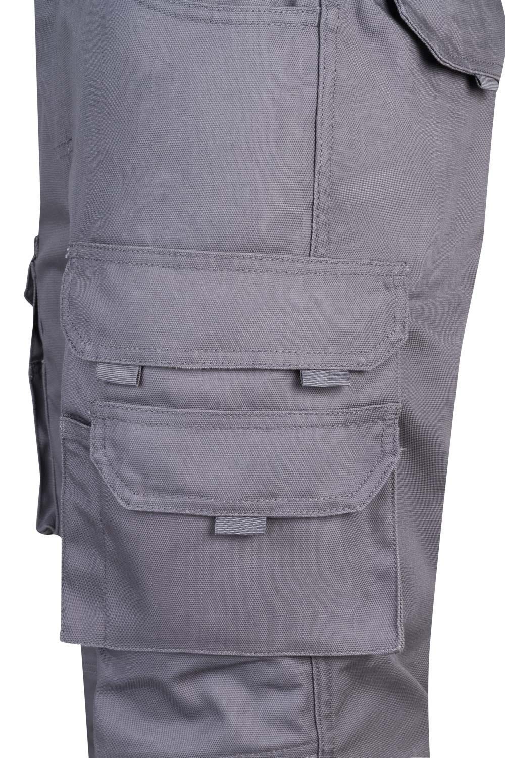 103011.PANTALÓN CANVAS GRIS 2XL