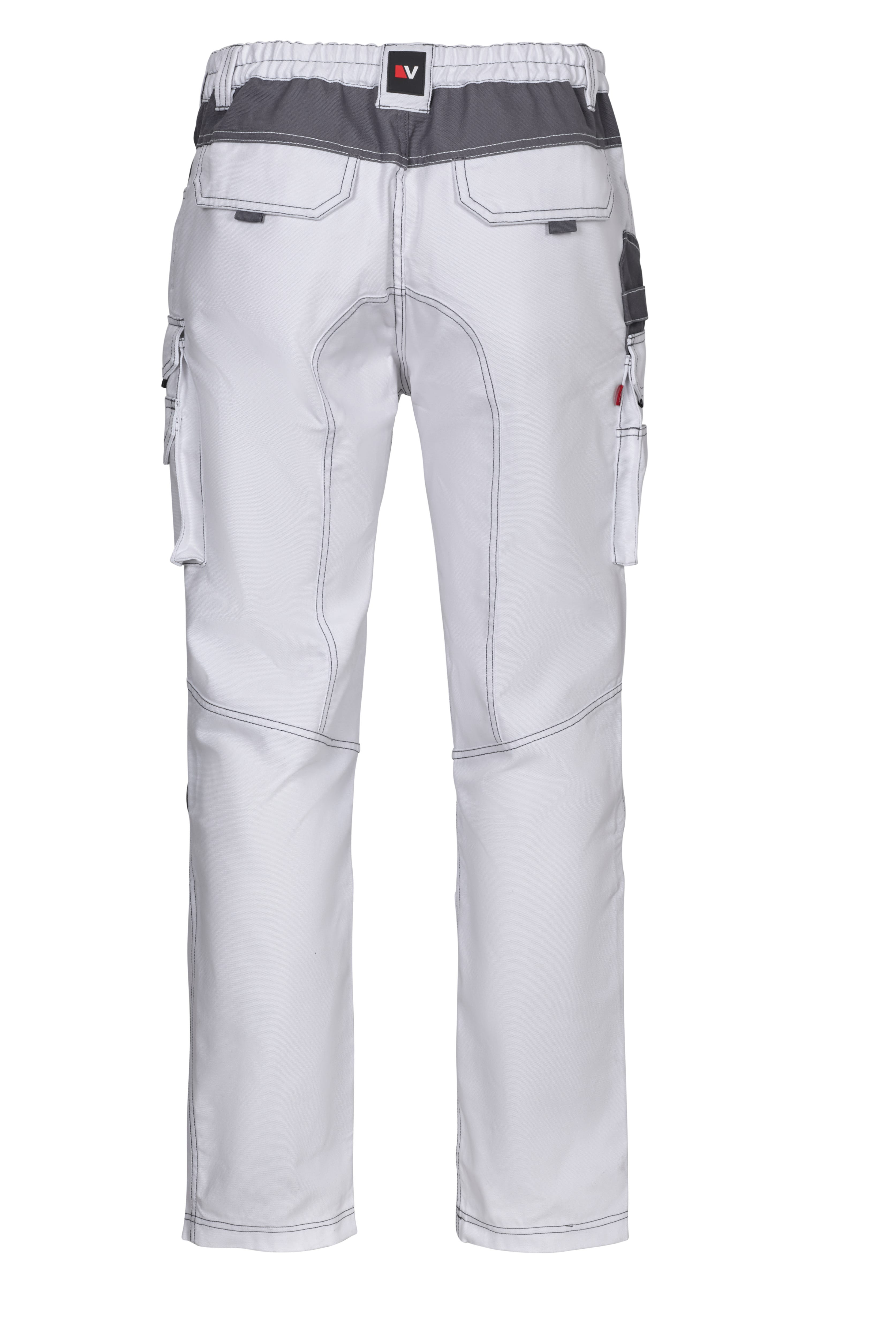 103011B.PANTALÓN CANVAS BICOLOR BLANCO/GRIS S