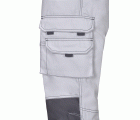 103011B.PANTALÓN CANVAS BICOLOR BLANCO/GRIS S