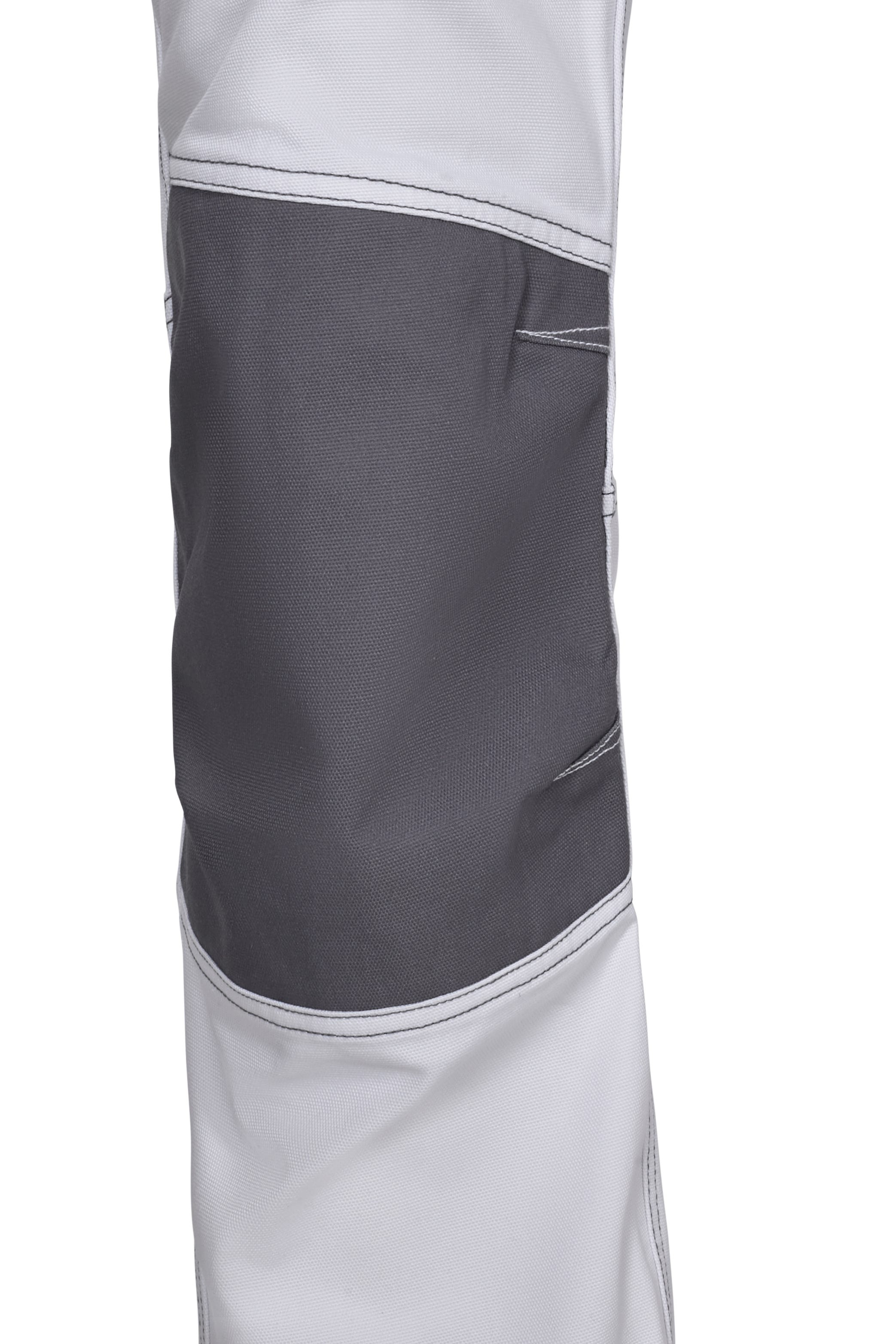 103011B.PANTALÓN CANVAS BICOLOR BLANCO/GRIS S