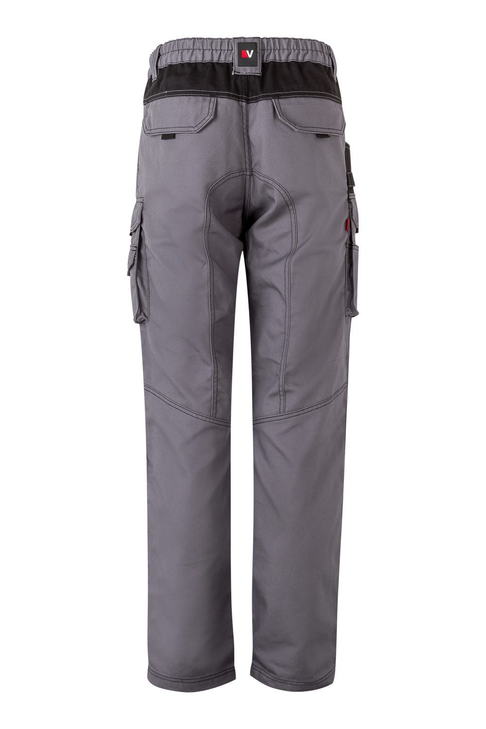 103011B.PANTALÓN CANVAS BICOLOR GRIS/NEGRO 2XL