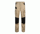 103011B.PANTALÓN CANVAS BICOLOR BEIGE ARENA/NEGRO 2XL