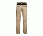 103011B.PANTALÓN CANVAS BICOLOR BEIGE ARENA/NEGRO 2XL