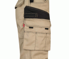 103011B.PANTALÓN CANVAS BICOLOR BEIGE ARENA/NEGRO 2XL
