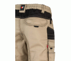 103011B.PANTALÓN CANVAS BICOLOR BEIGE ARENA/NEGRO 2XL