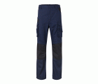 103011B.PANTALÓN CANVAS BICOLOR AZUL NAVY/NEGRO 2XL