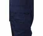 103011B.PANTALÓN CANVAS BICOLOR AZUL NAVY/NEGRO 2XL