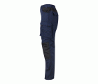 103011B.PANTALÓN CANVAS BICOLOR AZUL NAVY/NEGRO 2XL