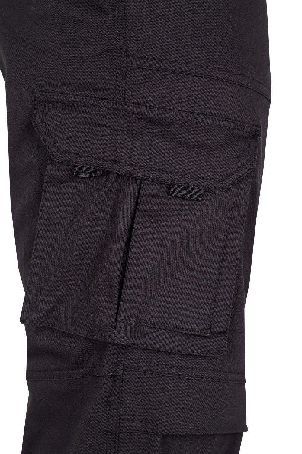 103012S.PANTALÓN STRETCH ALGODÓN NEGRO 2XL
