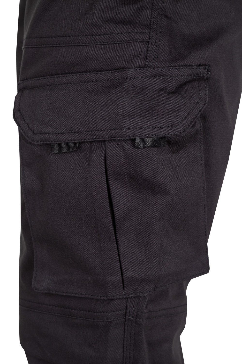 103012S.PANTALÓN STRETCH ALGODÓN NEGRO 2XL