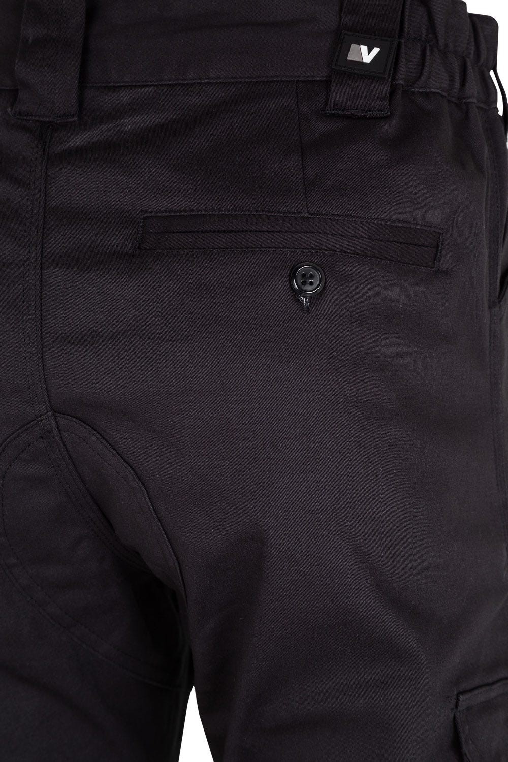 103012S.PANTALÓN STRETCH ALGODÓN NEGRO 2XL