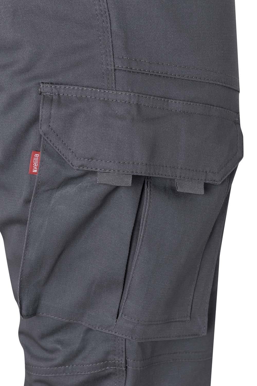 103012S.PANTALÓN STRETCH ALGODÓN GRIS 2XL