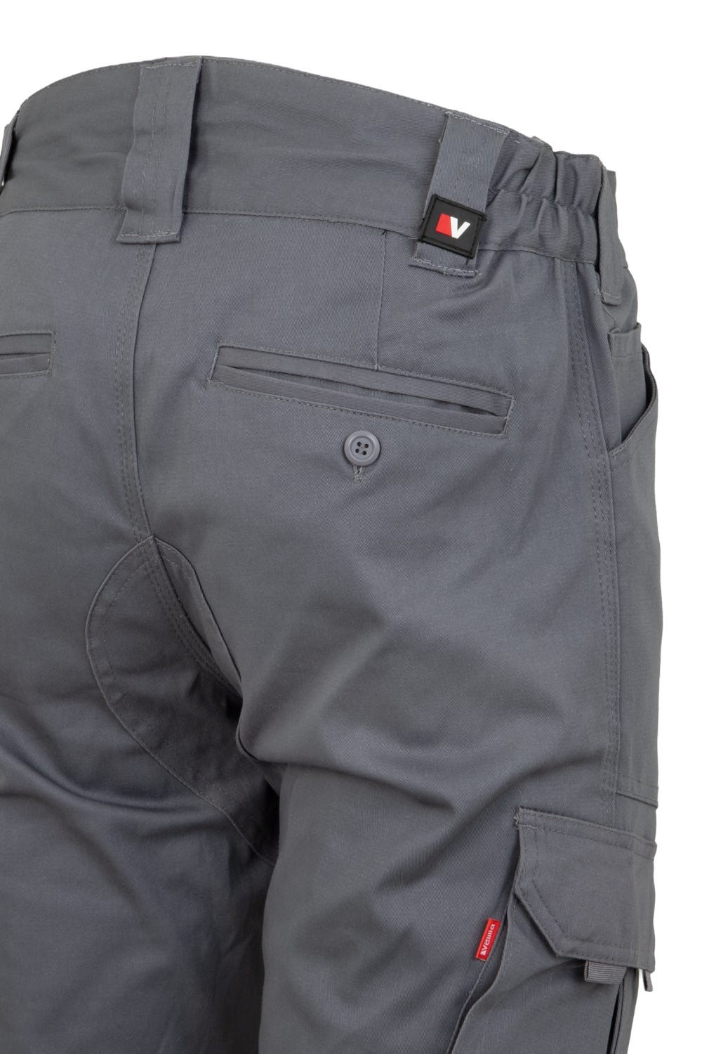 103012S.PANTALÓN STRETCH ALGODÓN GRIS 2XL