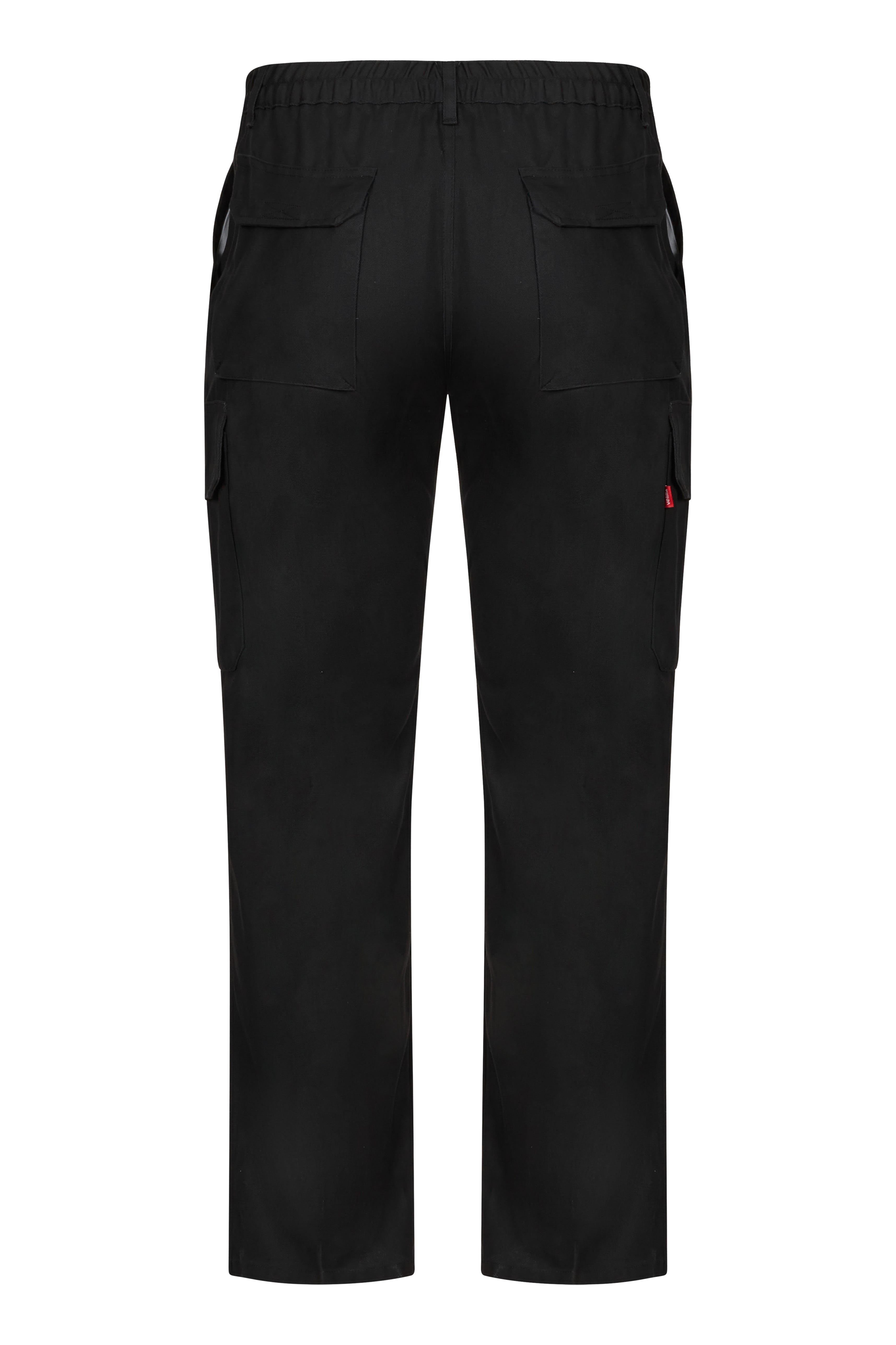 103013.PANTALÓN 100% ALGODÓN NEGRO 36