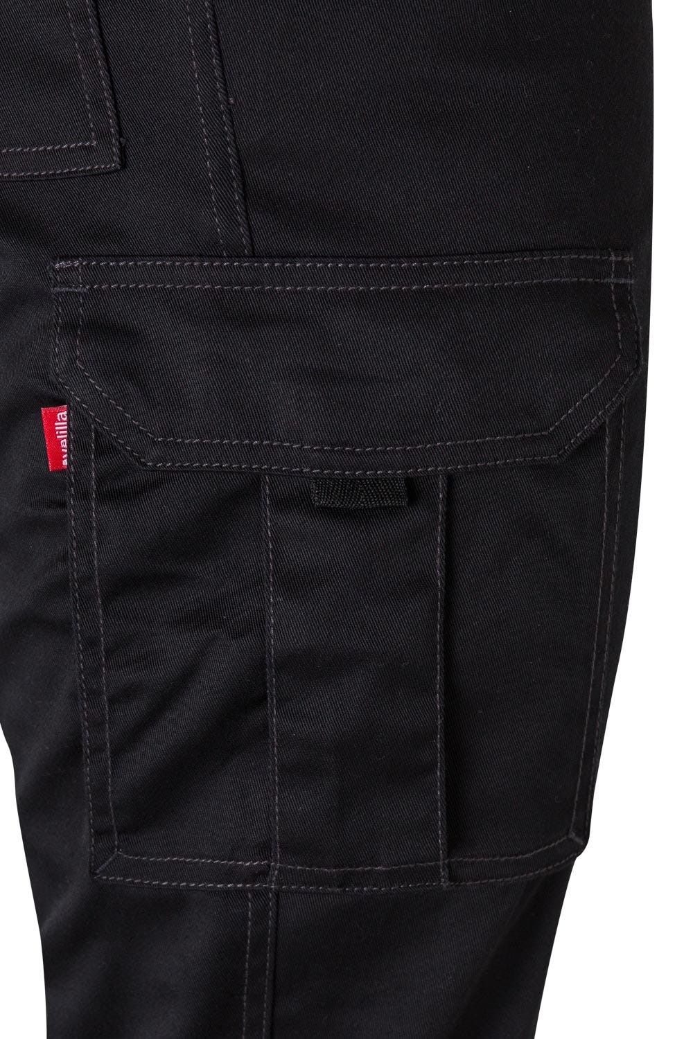 103015S.PANTALÓN STRETCH FORRADO NEGRO 34
