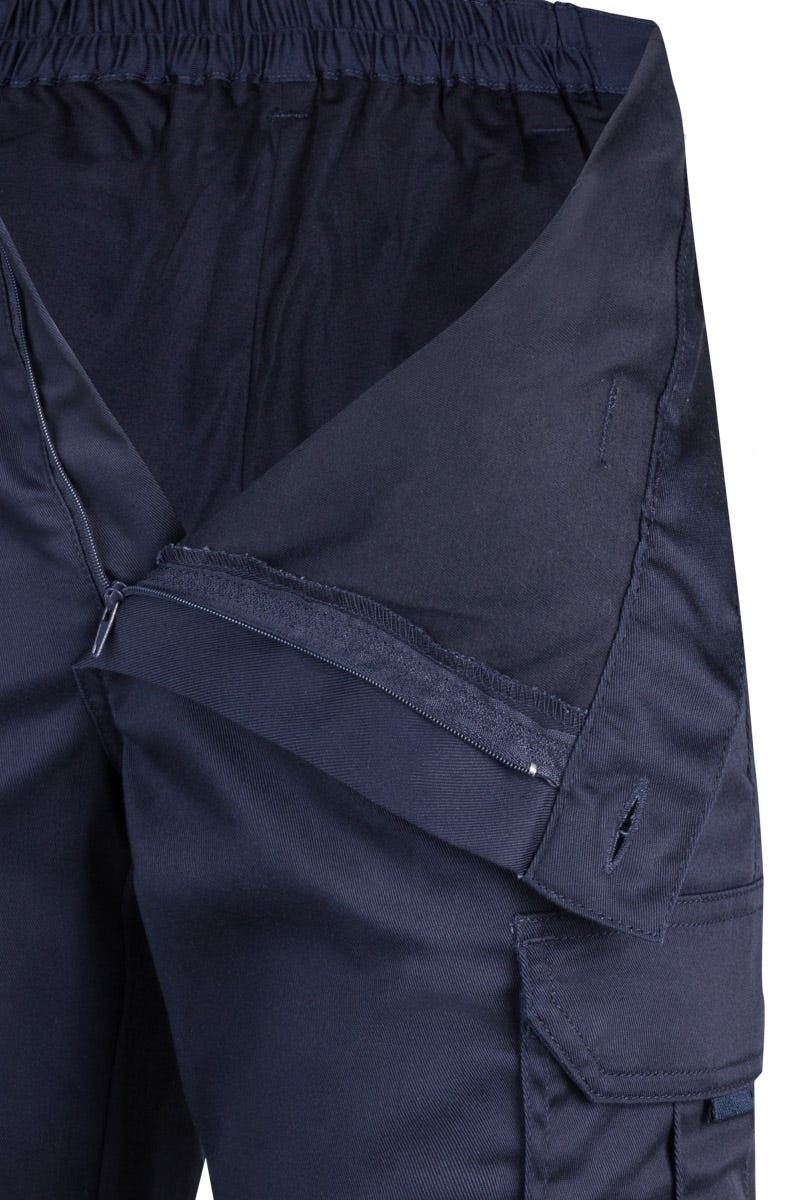 103015S.PANTALÓN STRETCH FORRADO AZUL NAVY 34