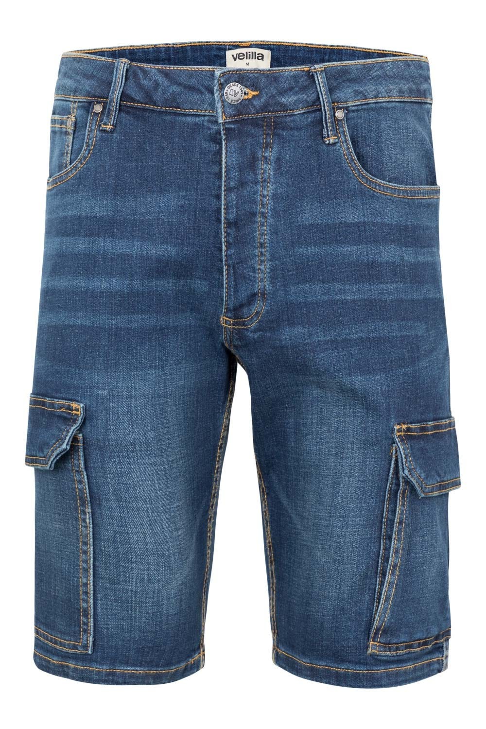 103017S.BERMUDA DENIM STRETCH DENIM AZUL 2XL
