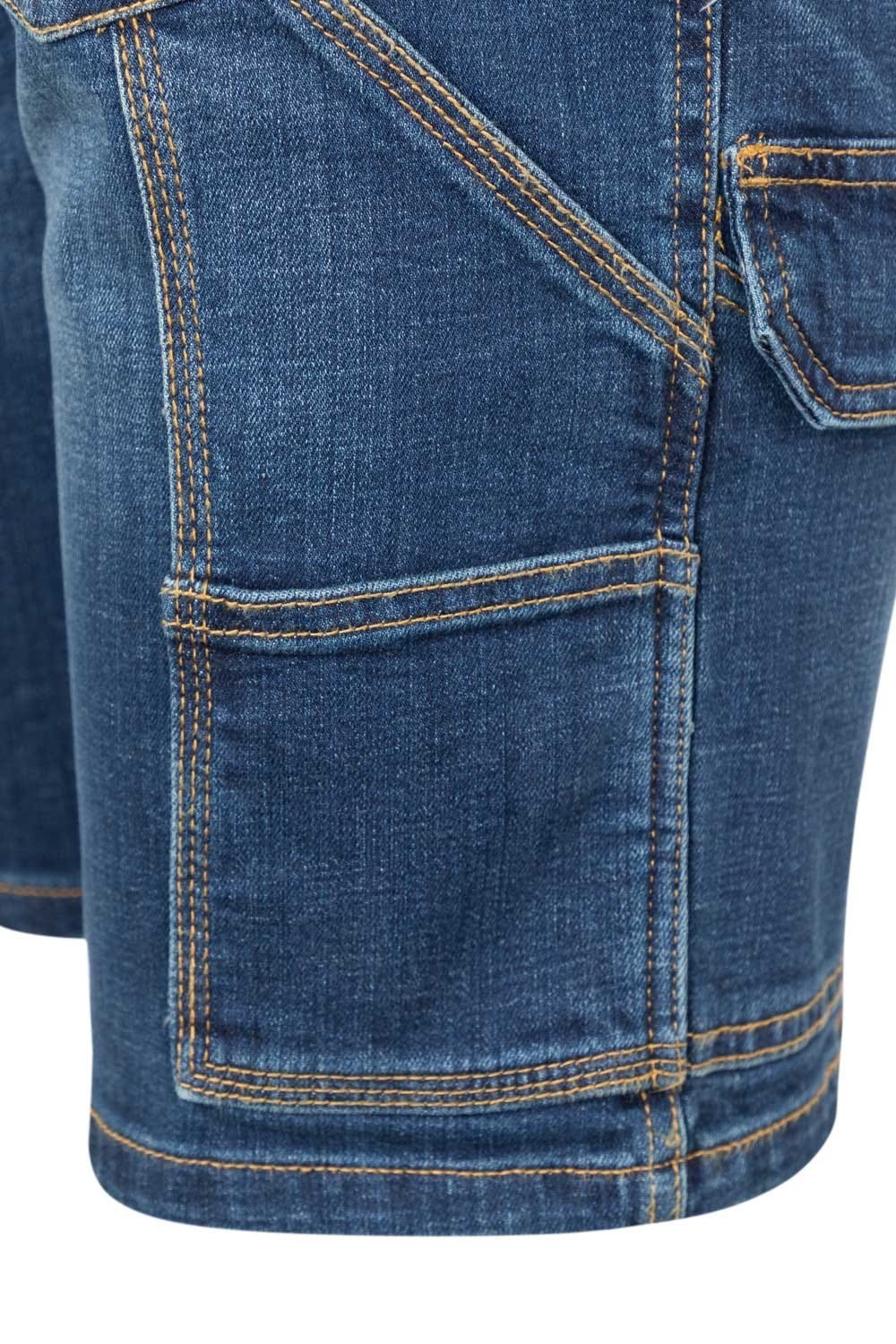 103017S.BERMUDA DENIM STRETCH DENIM AZUL 2XL