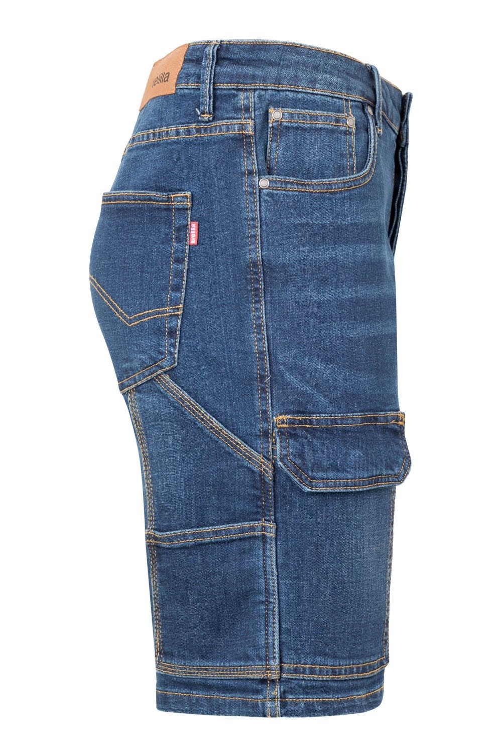 103017S.BERMUDA DENIM STRETCH DENIM AZUL 2XL