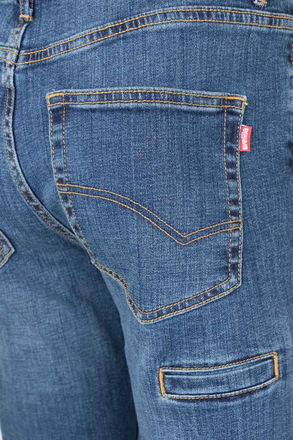 103018S.PANTALÓN DENIM STRETCH DENIM AZUL 2XL