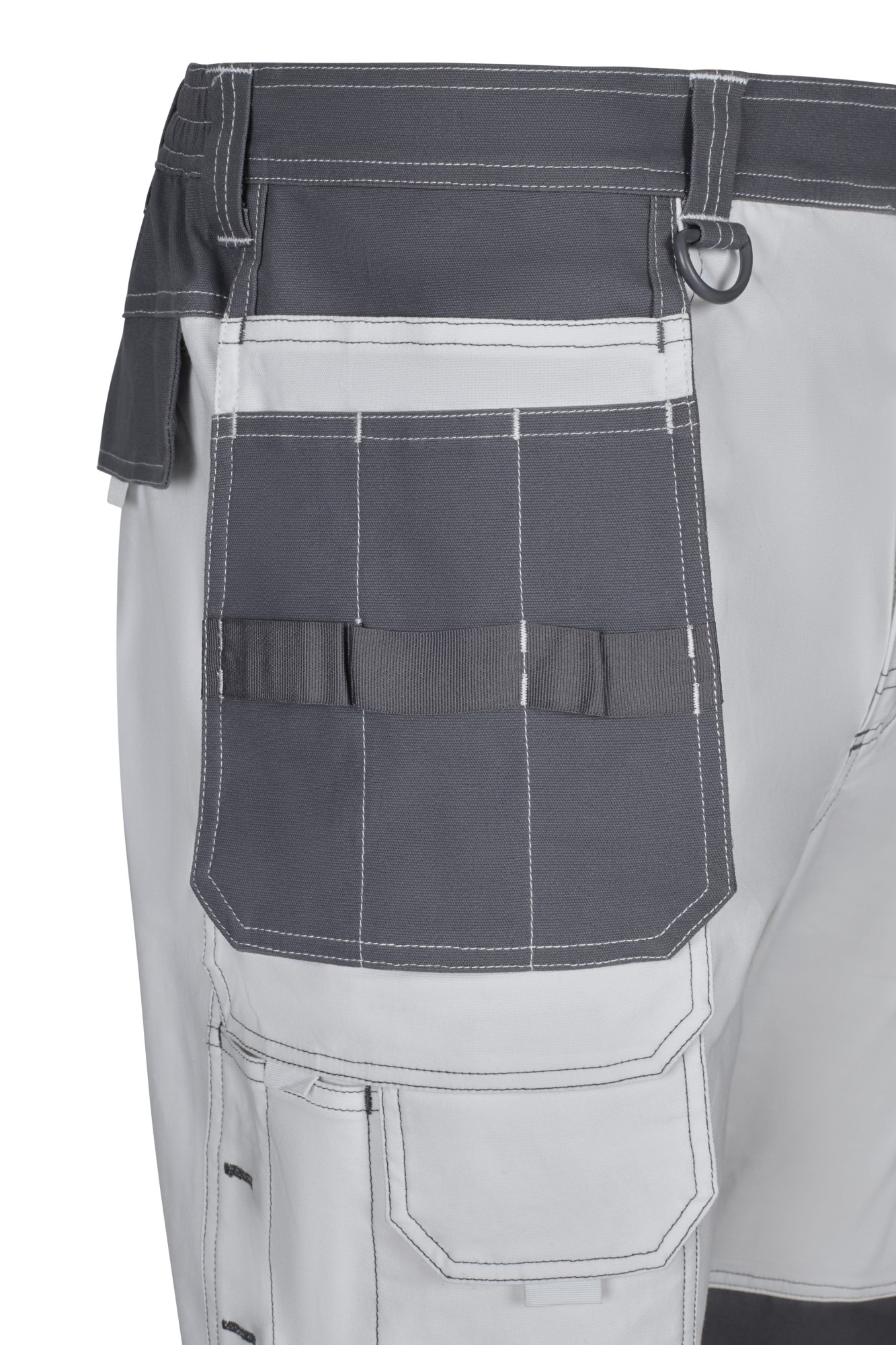 103019S.PANTALÓN CANVAS STRETCH BLANCO/GRIS S