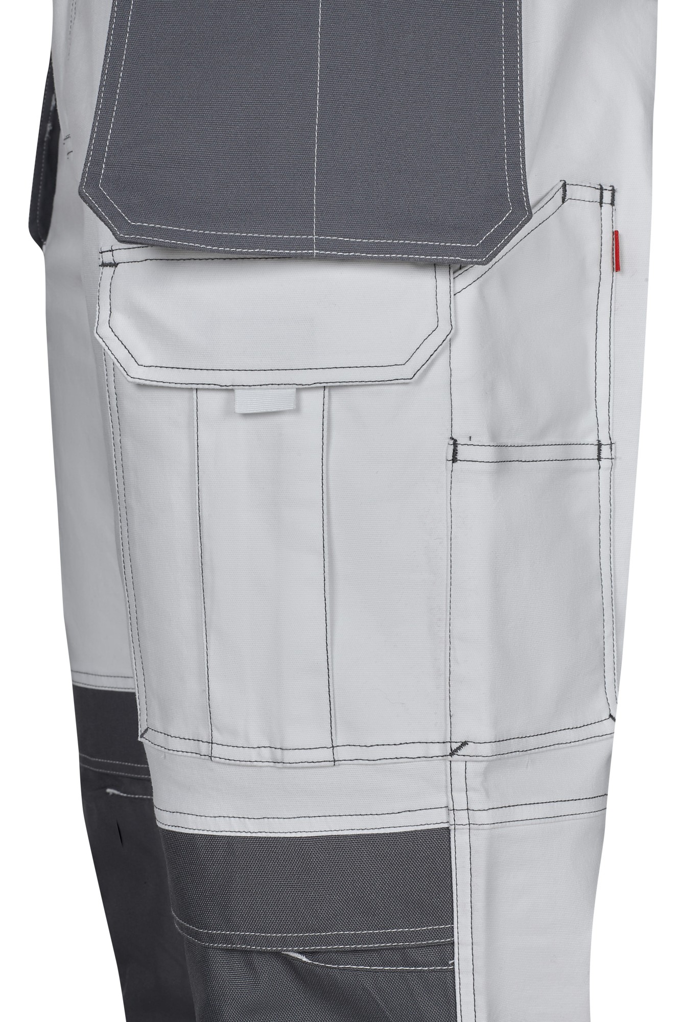 103019S.PANTALÓN CANVAS STRETCH BLANCO/GRIS S