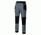 103019S.PANTALÓN CANVAS STRETCH GRIS/NEGRO 2XL