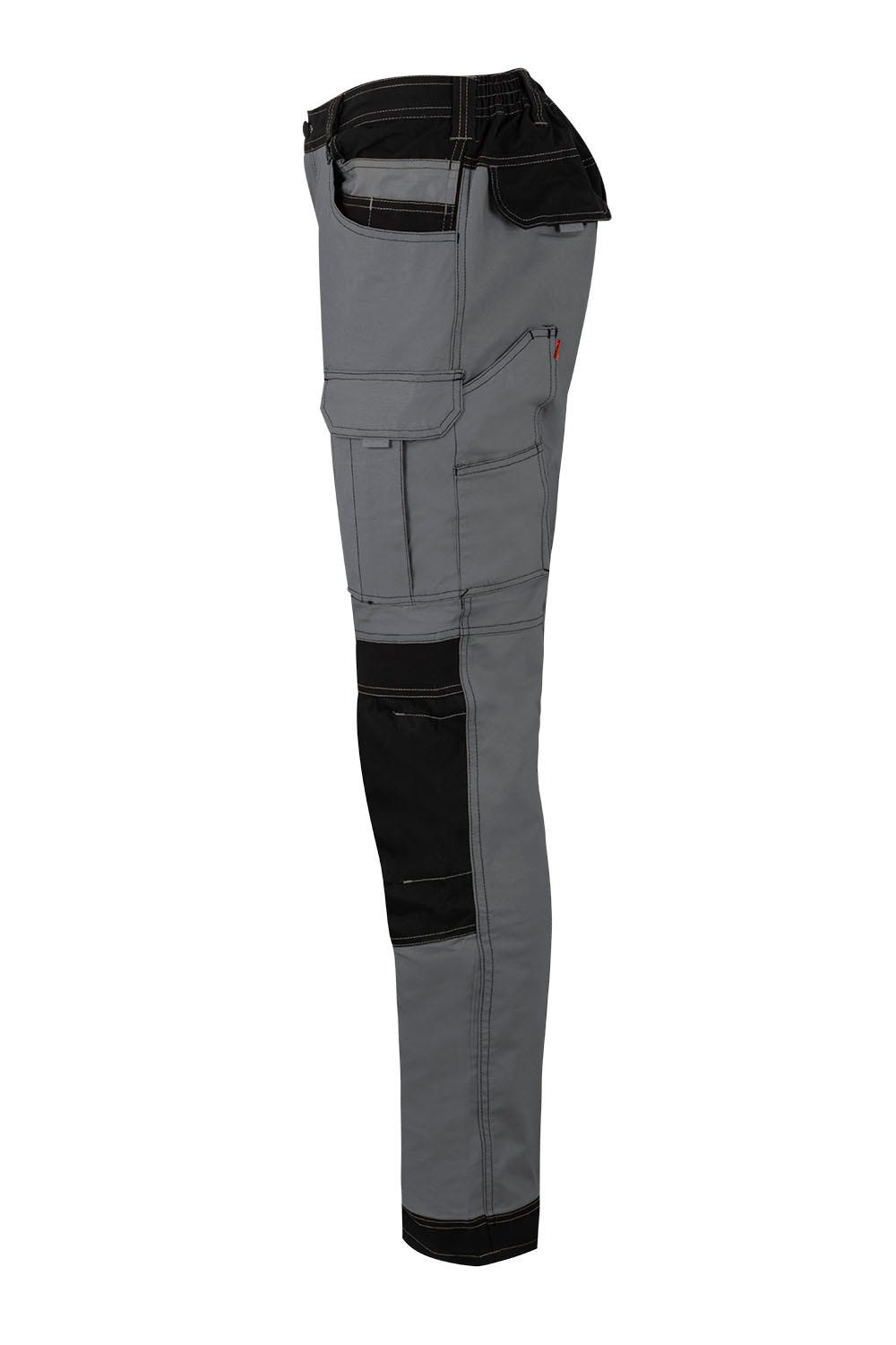 103019S.PANTALÓN CANVAS STRETCH GRIS/NEGRO 2XL