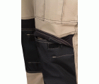 103019S.PANTALÓN CANVAS STRETCH BEIGE ARENA/NEGRO 2XL