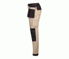 103019S.PANTALÓN CANVAS STRETCH BEIGE ARENA/NEGRO 2XL