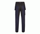 103019S.PANTALÓN CANVAS STRETCH AZUL NAVY/NEGRO 2XL