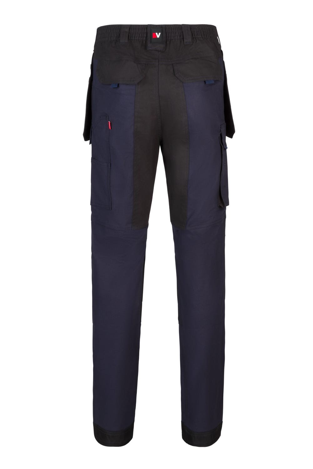 103019S.PANTALÓN CANVAS STRETCH AZUL NAVY/NEGRO 2XL