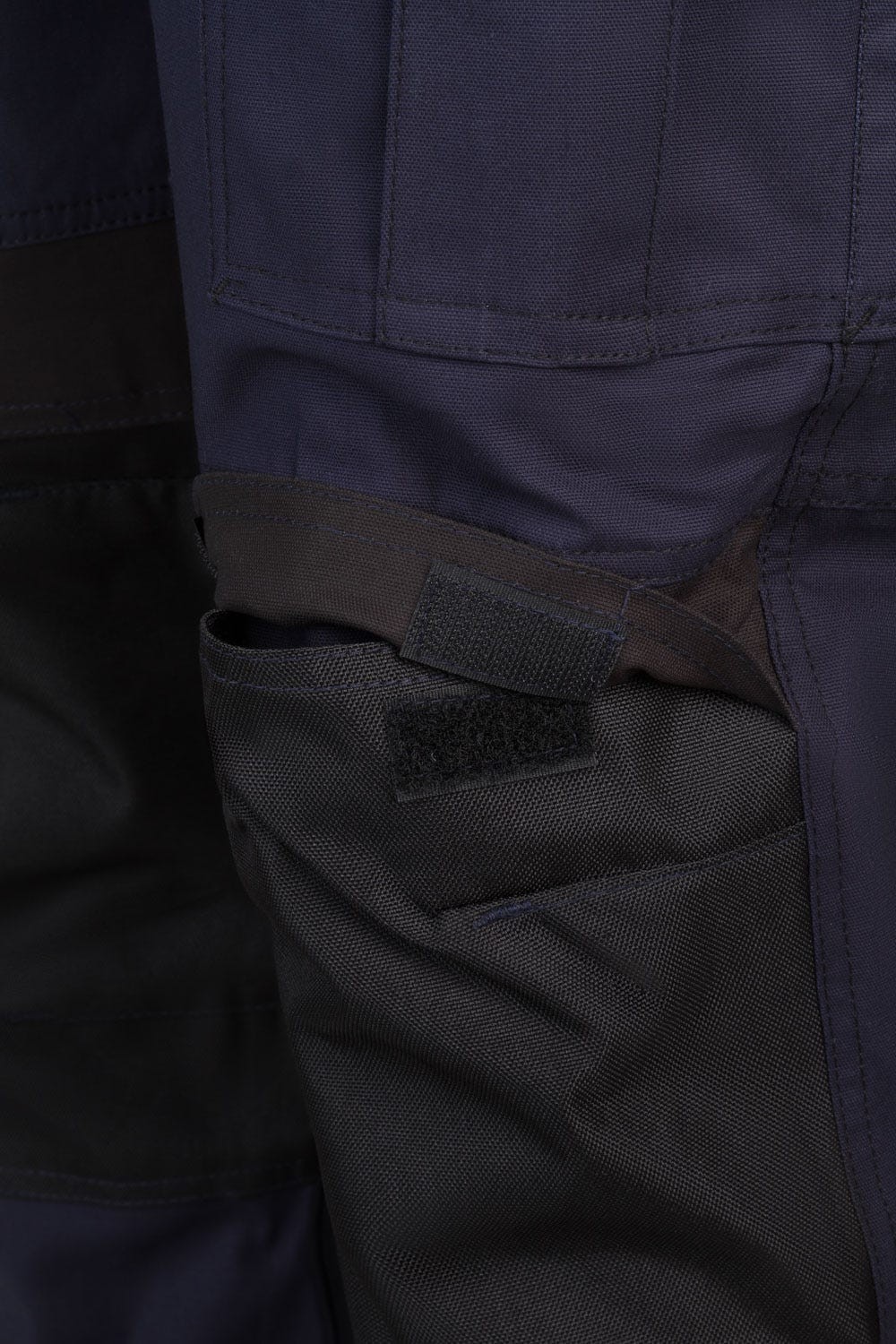 103019S.PANTALÓN CANVAS STRETCH AZUL NAVY/NEGRO 2XL