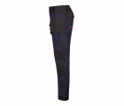 103019S.PANTALÓN CANVAS STRETCH AZUL NAVY/NEGRO 2XL