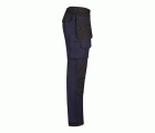 103019S.PANTALÓN CANVAS STRETCH AZUL NAVY/NEGRO 2XL