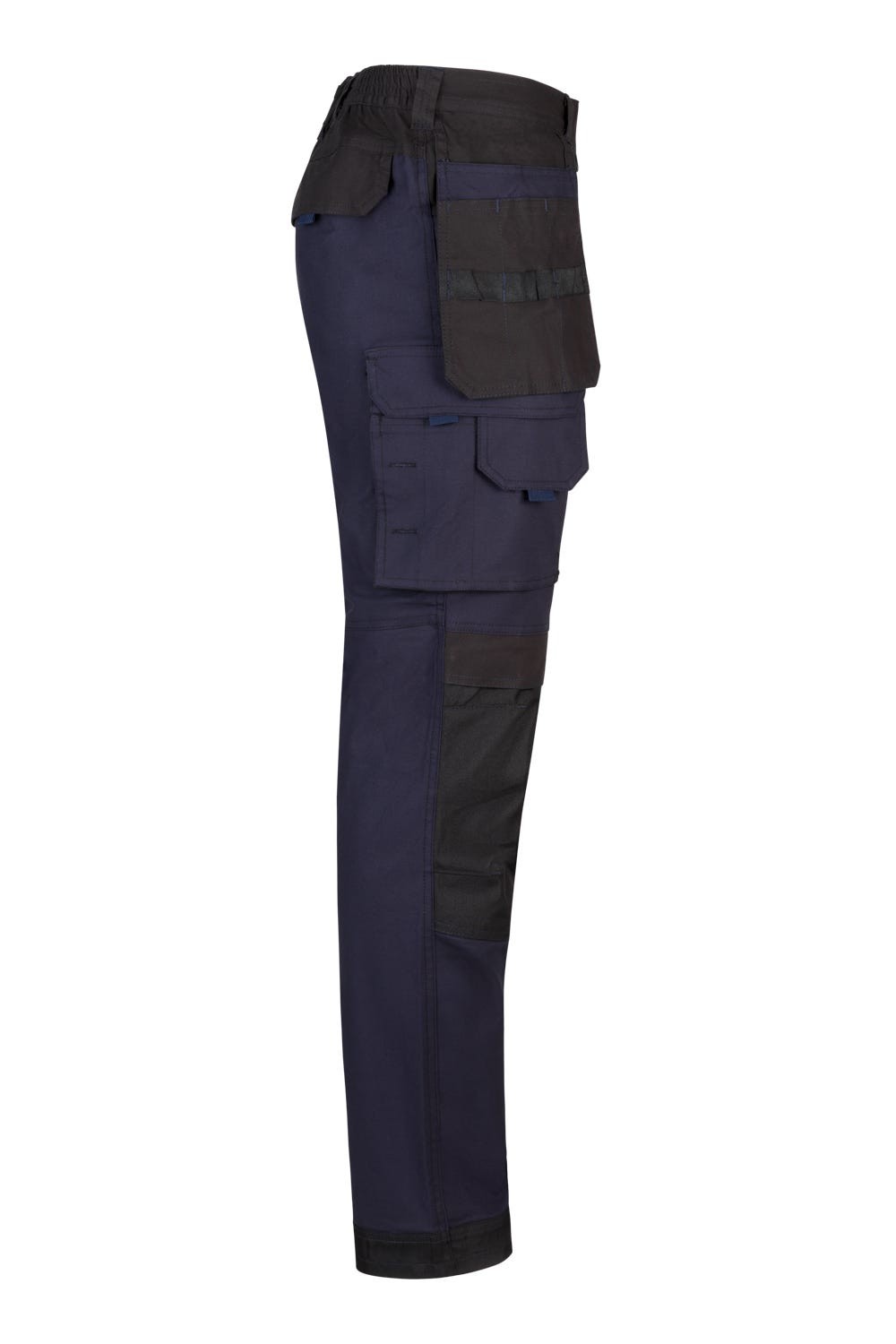 103019S.PANTALÓN CANVAS STRETCH AZUL NAVY/NEGRO 2XL