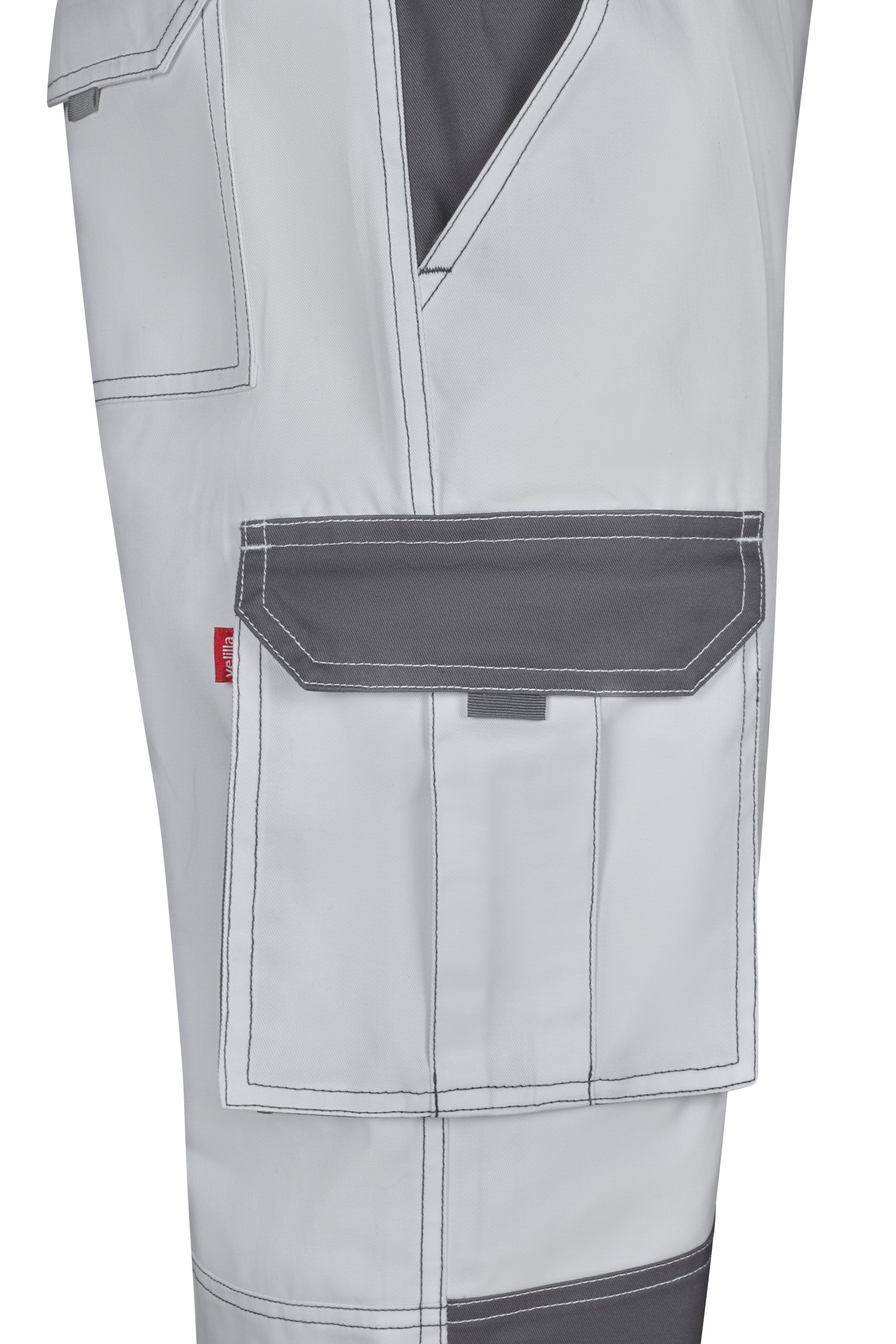 103020B.PANTALÓN BICOLOR BLANCO/GRIS 34