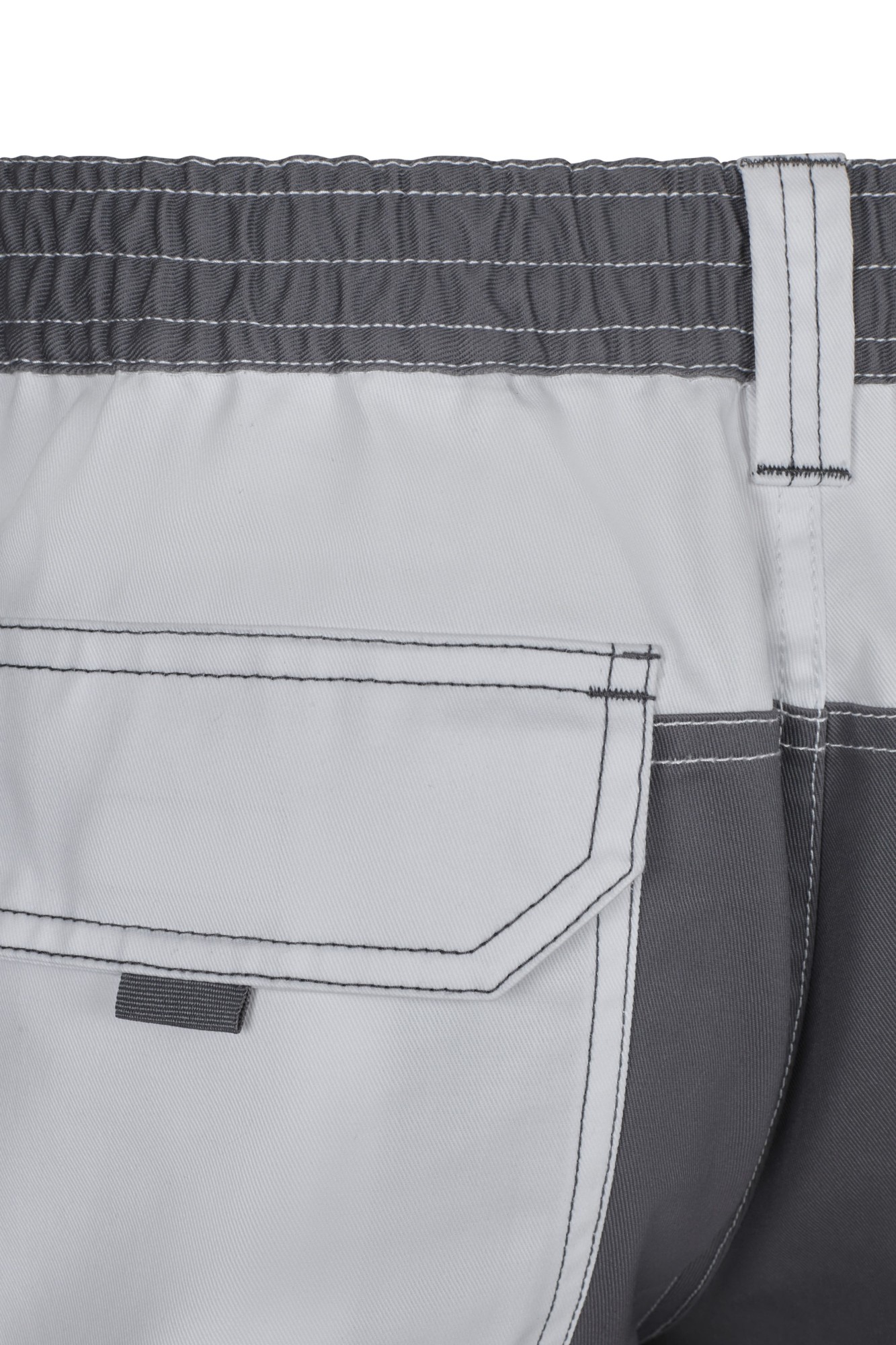 103020B.PANTALÓN BICOLOR BLANCO/GRIS 34