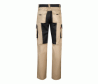 103020B.PANTALÓN BICOLOR BEIGE ARENA/NEGRO 34