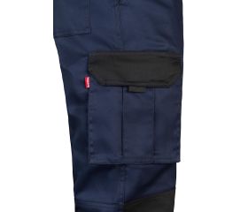 103020B.PANTALÓN BICOLOR AZUL NAVY/NEGRO 50